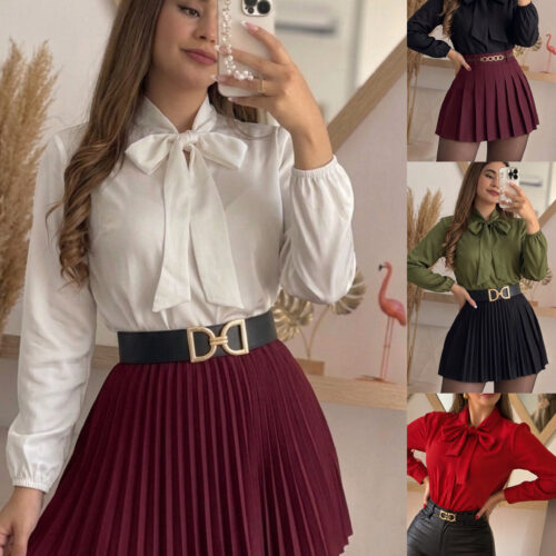 BLUSA TIE MANGA
